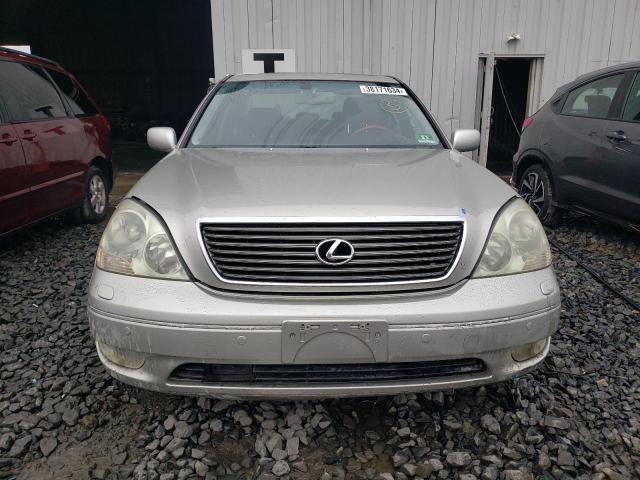 JTHBN30F310050469 - 2001 LEXUS LS 430 SILVER photo 5