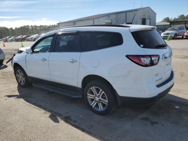 1GNKRHKD3HJ278353 - 2017 CHEVROLET TRAVERSE LT WHITE photo 2