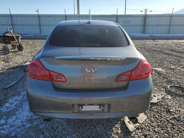 JN1CV6AR6DM767223 - 2013 INFINITI G37 SILVER photo 6