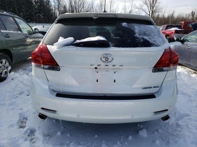 4T3BK3BB8FU113931 - 2015 TOYOTA VENZA LE WHITE photo 6