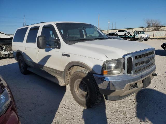 1FMNU42S81EA71849 - 2001 FORD EXCURSION LIMITED WHITE photo 4