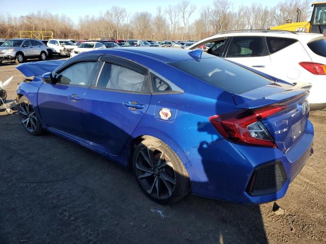 2HGFC1E57JH706098 - 2018 HONDA CIVIC SI BLUE photo 2