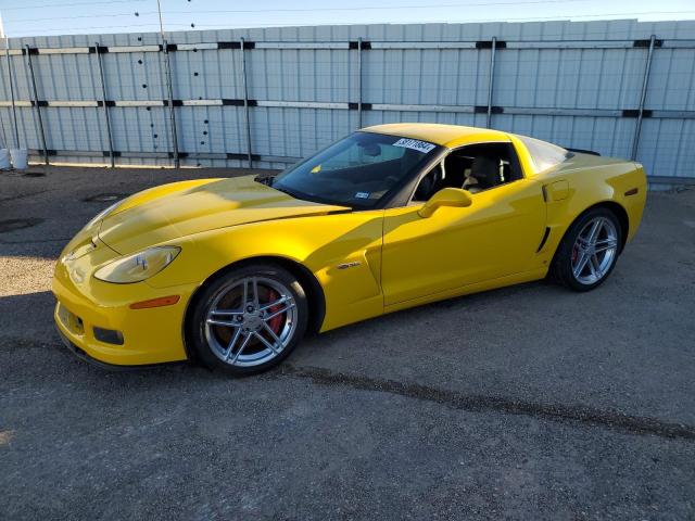 1G1YY26E265130652 - 2006 CHEVROLET CORVETTE Z06 YELLOW photo 1