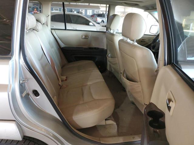 JTEHF21A510004160 - 2001 TOYOTA HIGHLANDER TAN photo 11