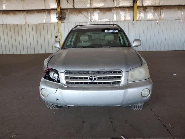 JTEHF21A510004160 - 2001 TOYOTA HIGHLANDER TAN photo 5