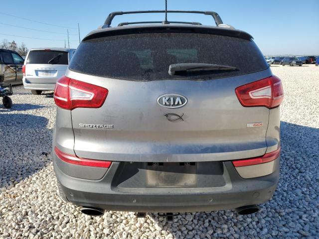 KNDPC3A62C7346072 - 2012 KIA SPORTAGE SX GRAY photo 6