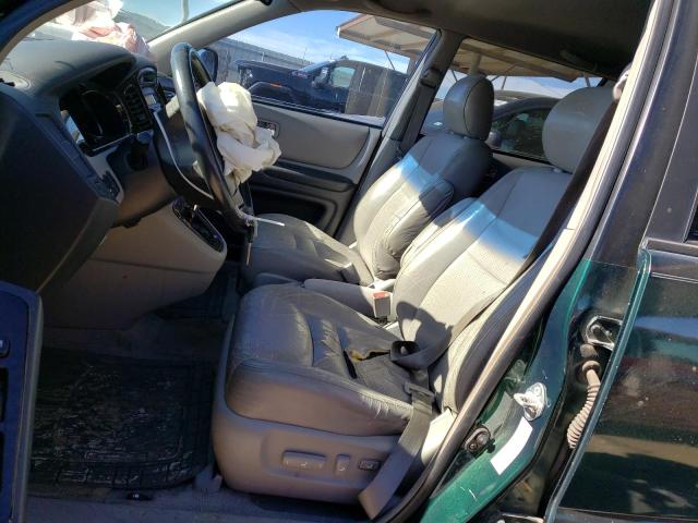 JTEGF21A210018156 - 2001 TOYOTA HIGHLANDER GREEN photo 7