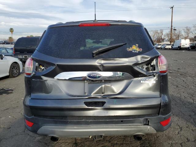 1FMCU0J92GUC11973 - 2016 FORD ESCAPE TITANIUM GRAY photo 6