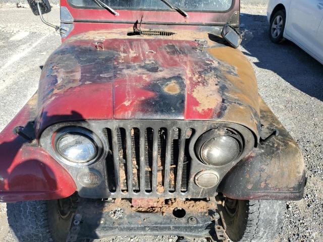 J0M93EC041119 - 1980 JEEP CJ-7 BURN photo 11