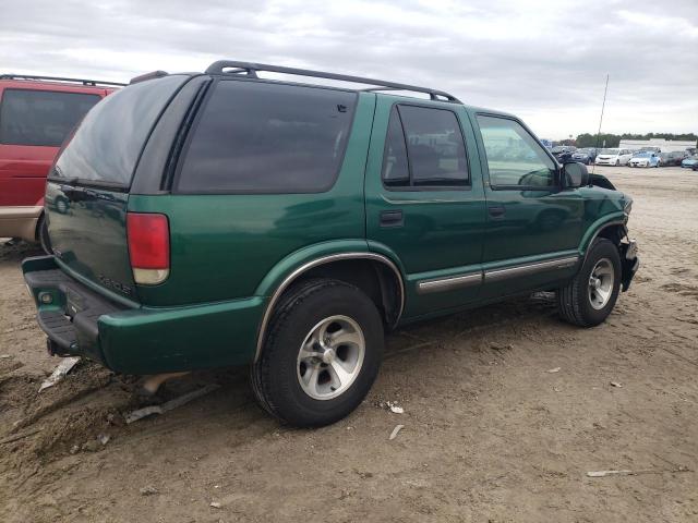 1GNCS13W8YK201486 - 2000 CHEVROLET BLAZER GREEN photo 3