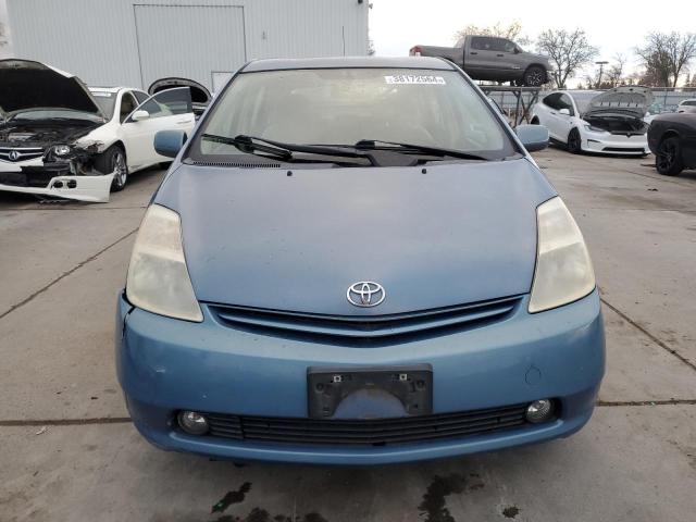 JTDKB20U040103491 - 2004 TOYOTA PRIUS BLUE photo 5