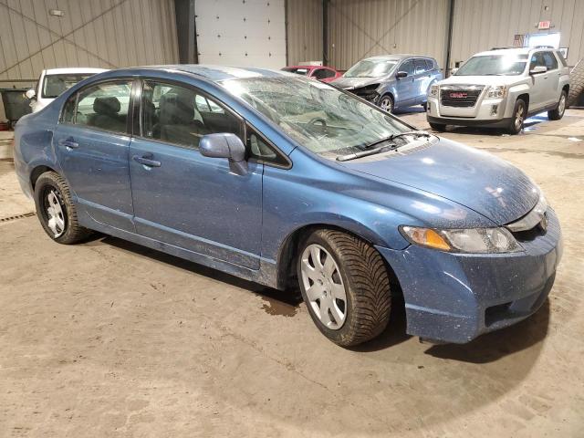 2HGFA16549H527808 - 2009 HONDA CIVIC LX BLUE photo 4