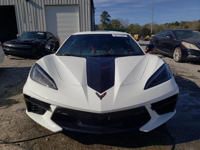 1G1YB2D45M5119198 - 2021 CHEVROLET CORVETTE STINGRAY 2LT WHITE photo 5