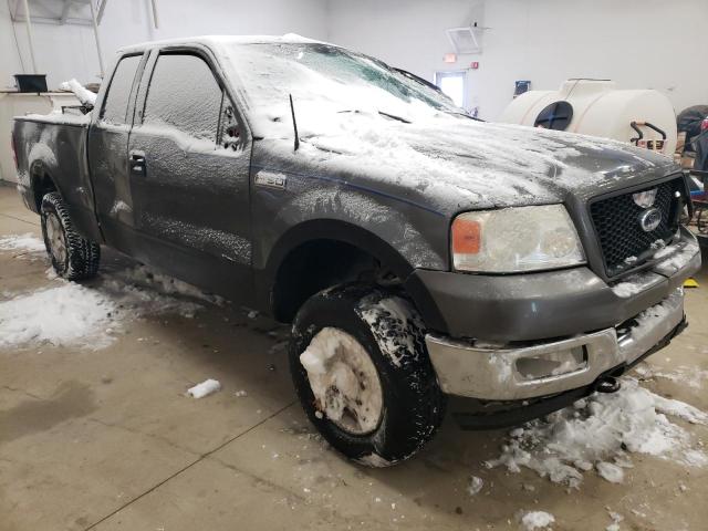 1FTPX14535FB65051 - 2005 FORD F150 GRAY photo 4