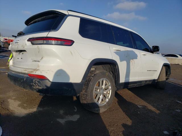 1C4RJKAG8M8179830 - 2021 JEEP GRAND CHER L LAREDO WHITE photo 3