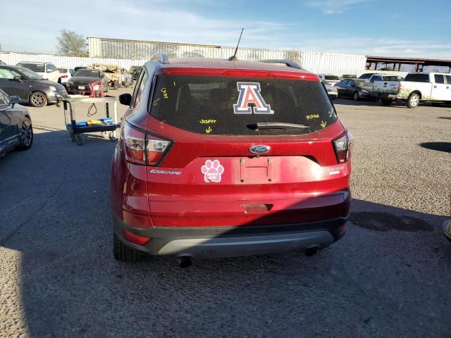 1FMCU0JD0HUD93937 - 2017 FORD ESCAPE TITANIUM RED photo 6