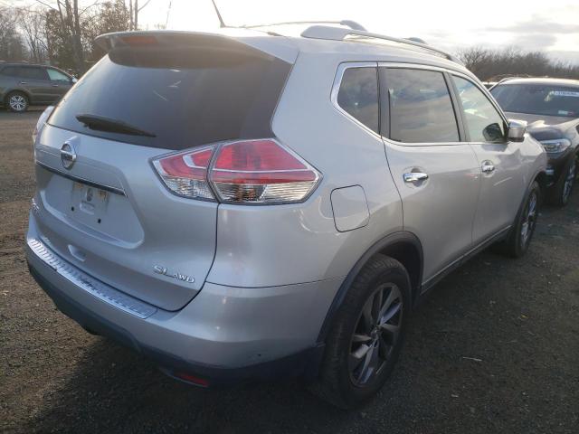 5N1AT2MVXFC789998 - 2015 NISSAN ROGUE S SILVER photo 3