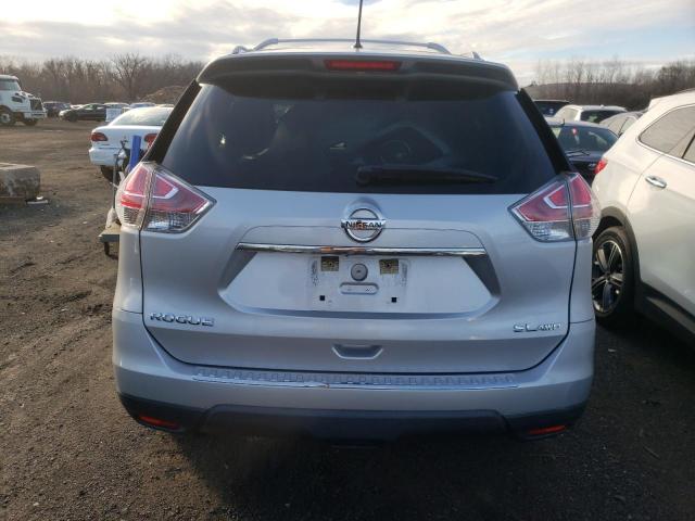 5N1AT2MVXFC789998 - 2015 NISSAN ROGUE S SILVER photo 6