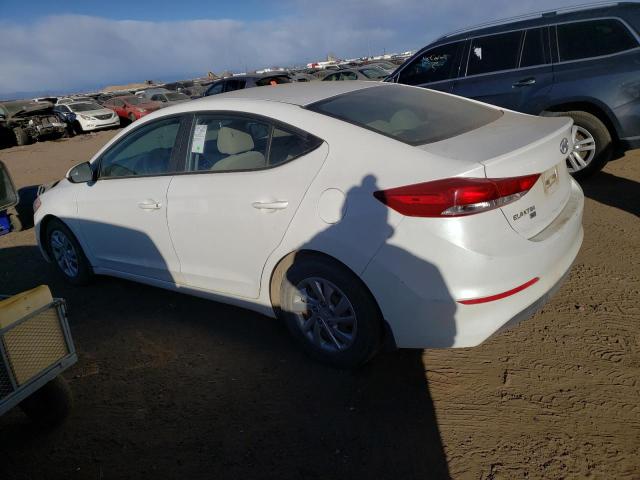 5NPD74LF5JH247409 - 2018 HYUNDAI ELANTRA SE WHITE photo 2