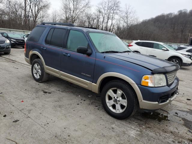 1FMDU74W05ZA22320 - 2005 FORD EXPLORER EDDIE BAUER BLUE photo 4