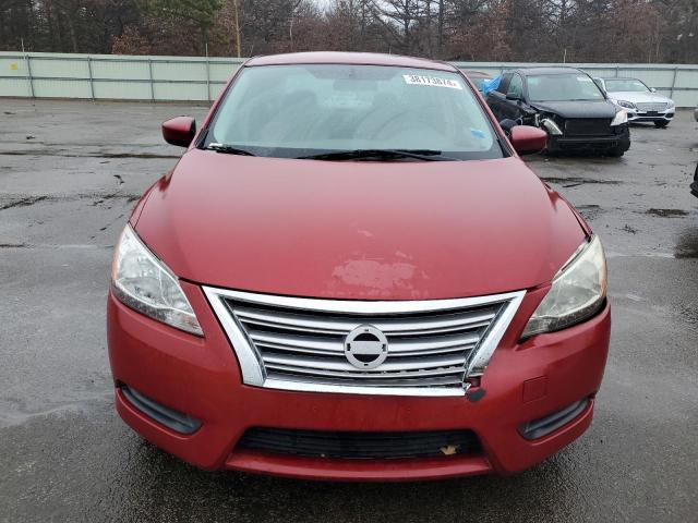3N1AB7APXDL645110 - 2013 NISSAN SENTRA S RED photo 5