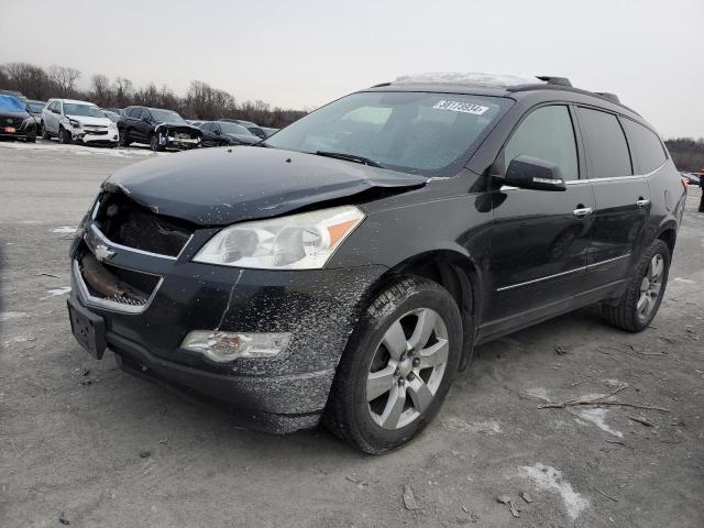 1GNKRLED3CJ145244 - 2012 CHEVROLET TRAVERSE LTZ BLACK photo 1