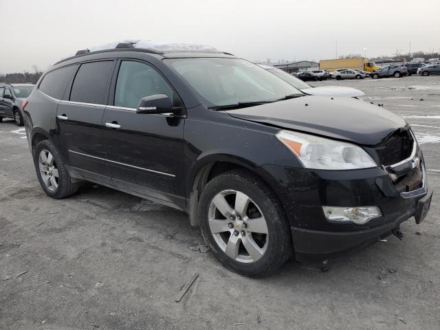 1GNKRLED3CJ145244 - 2012 CHEVROLET TRAVERSE LTZ BLACK photo 4