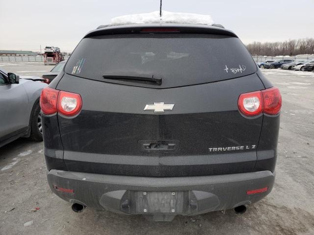 1GNKRLED3CJ145244 - 2012 CHEVROLET TRAVERSE LTZ BLACK photo 6