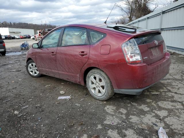 JTDKB20U757052564 - 2005 TOYOTA PRIUS BURGUNDY photo 2