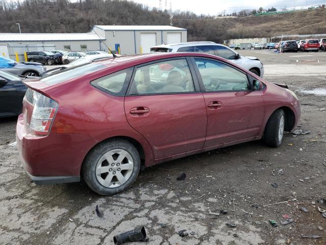 JTDKB20U757052564 - 2005 TOYOTA PRIUS BURGUNDY photo 3