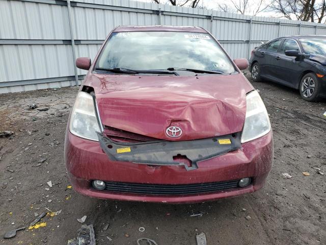 JTDKB20U757052564 - 2005 TOYOTA PRIUS BURGUNDY photo 5