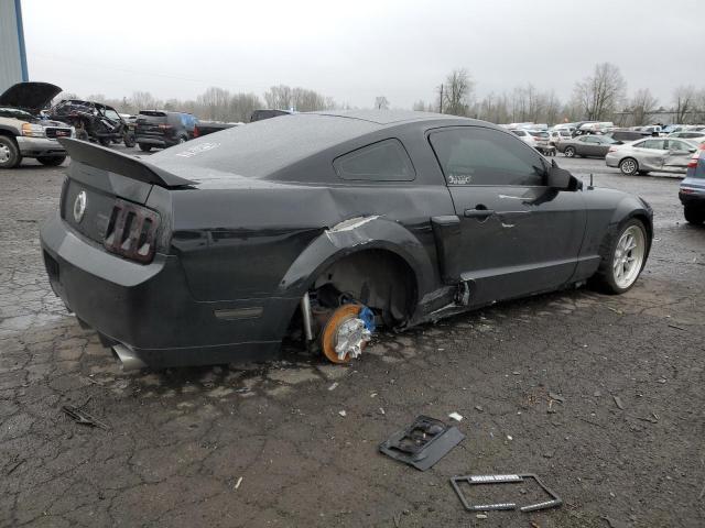 1ZVFT82H075204214 - 2007 FORD MUSTANG GT BLACK photo 3