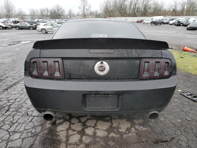 1ZVFT82H075204214 - 2007 FORD MUSTANG GT BLACK photo 6