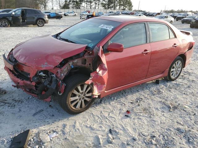 2T1BU4EE8AC453105 - 2010 TOYOTA COROLLA BASE RED photo 1