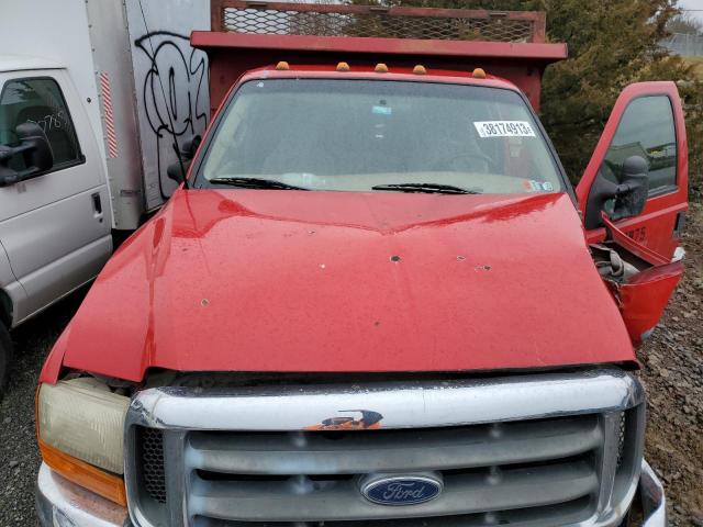 1FDAF56F7XEB53513 - 1999 FORD F550 SUPER RED photo 11