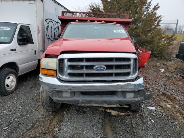 1FDAF56F7XEB53513 - 1999 FORD F550 SUPER RED photo 5