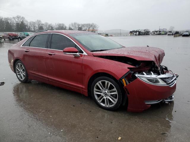 3LN6L2GK1DR818276 - 2013 LINCOLN MKZ RED photo 4