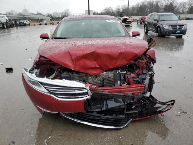 3LN6L2GK1DR818276 - 2013 LINCOLN MKZ RED photo 5