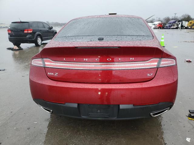 3LN6L2GK1DR818276 - 2013 LINCOLN MKZ RED photo 6