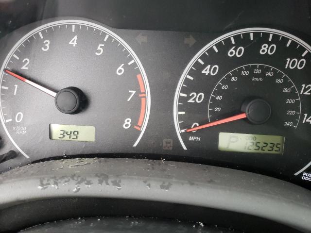 1NXBU40E89Z025147 - 2009 TOYOTA COROLLA BASE SILVER photo 9