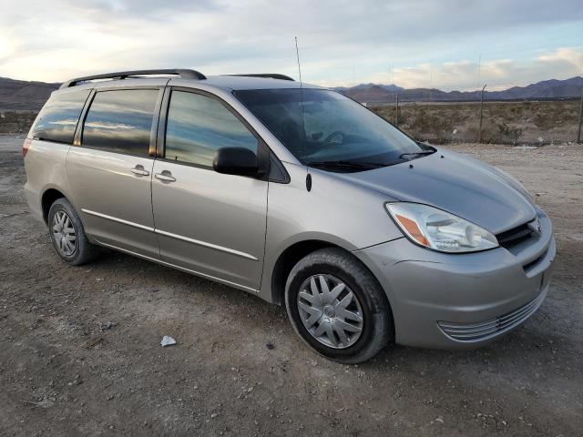 5TDZA23C35S302280 - 2005 TOYOTA SIENNA CE BEIGE photo 4