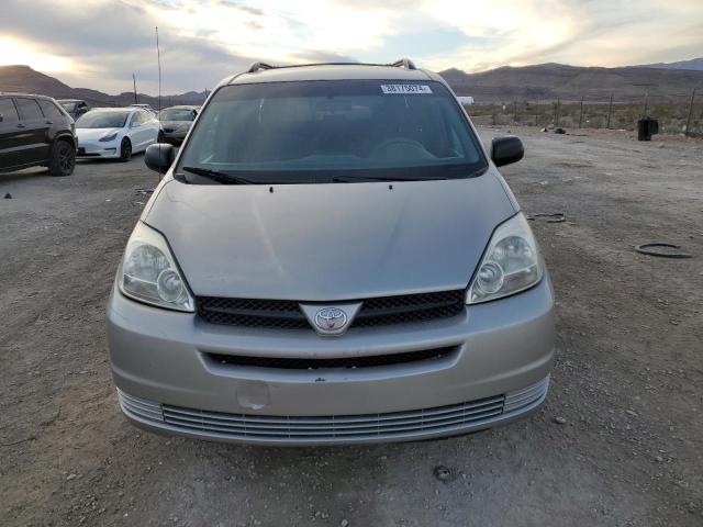 5TDZA23C35S302280 - 2005 TOYOTA SIENNA CE BEIGE photo 5