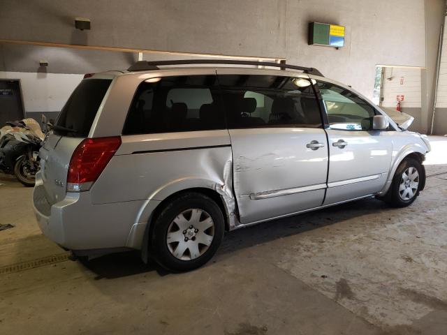 5N1BV28U95N120107 - 2005 NISSAN QUEST S SILVER photo 3