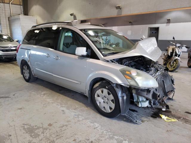 5N1BV28U95N120107 - 2005 NISSAN QUEST S SILVER photo 4