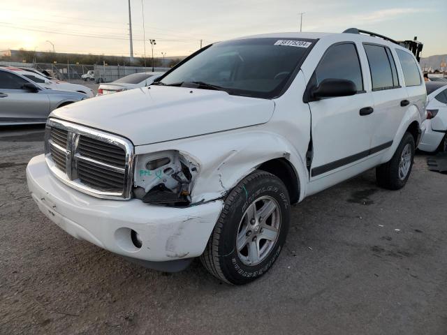 1D4HD482X6F152722 - 2006 DODGE DURANGO SLT WHITE photo 1