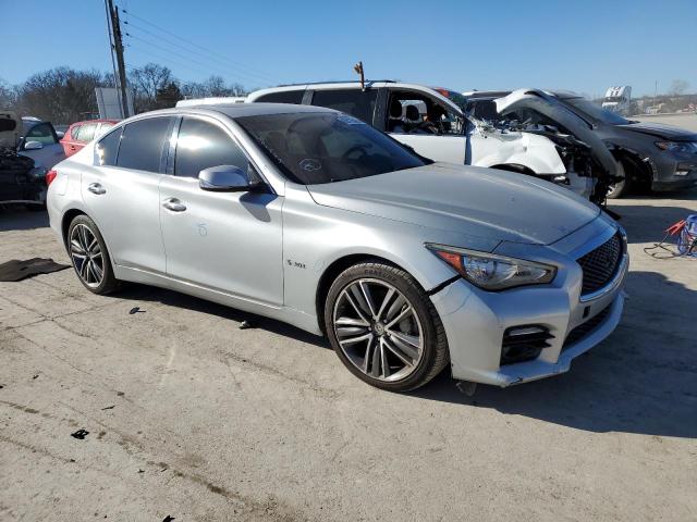 JN1FV7AR4GM451732 - 2016 INFINITI Q50 RED SPORT 400 SILVER photo 4