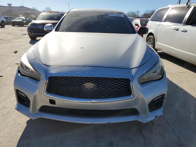 JN1FV7AR4GM451732 - 2016 INFINITI Q50 RED SPORT 400 SILVER photo 5