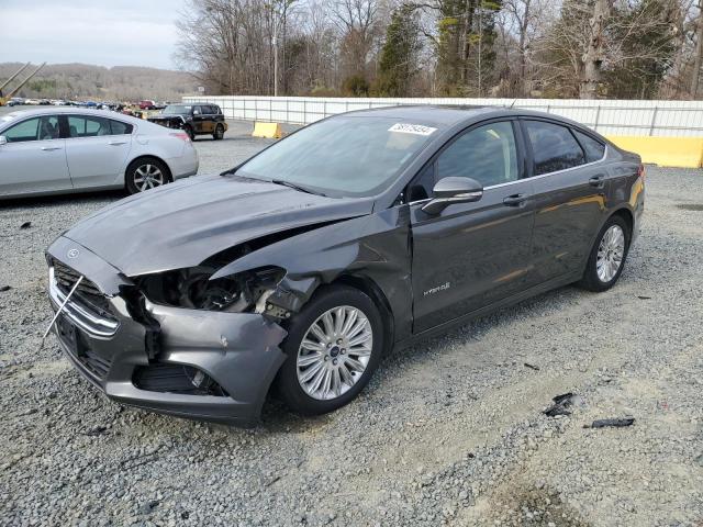 3FA6P0LU3GR262759 - 2016 FORD FUSION SE HYBRID CHARCOAL photo 1