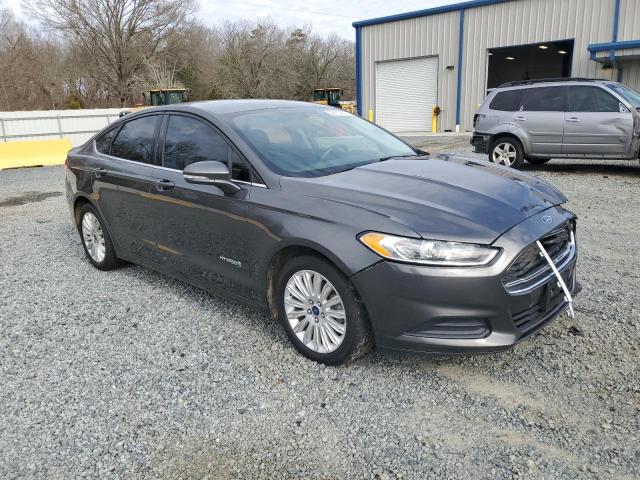 3FA6P0LU3GR262759 - 2016 FORD FUSION SE HYBRID CHARCOAL photo 4