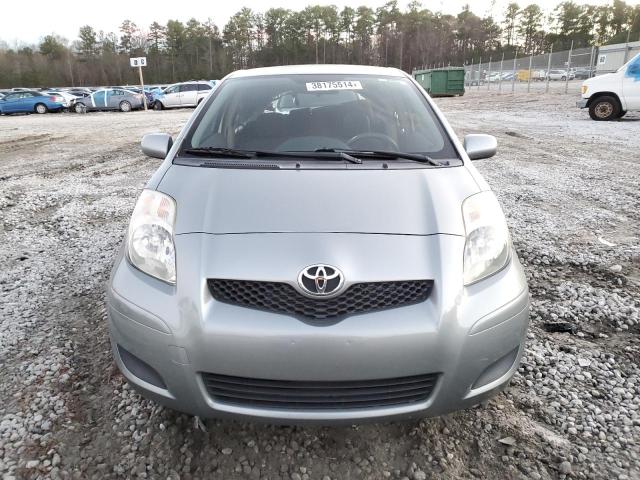 JTDJT4K35A5281128 - 2010 TOYOTA YARIS GRAY photo 5